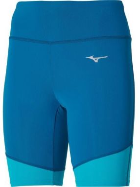 Mizuno IMPULSE CORE MID TIGHT Dámske bežecké šortky, modrá, veľkosť