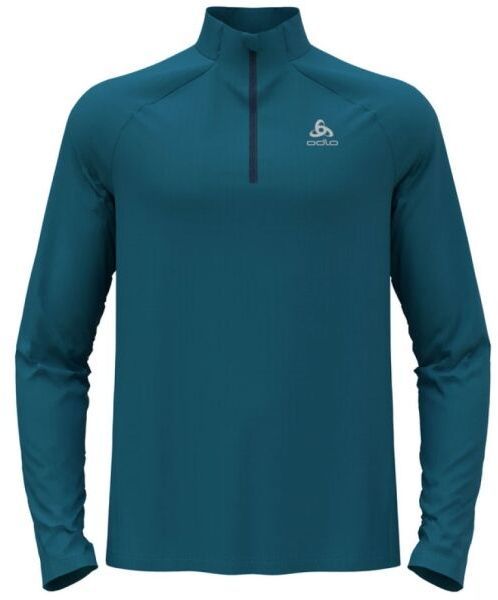 Odlo ESSENTIAL 1/2 ZIP Pánska mikina, tmavo modrá, veľkosť