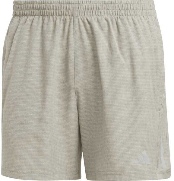 adidas OTR HEATHER SH Pánske bežecké šortky, béžová, veľkosť XL 5