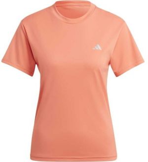 adidas RUN IT TEE Dámske bežecké tričko, lososová, veľkosť