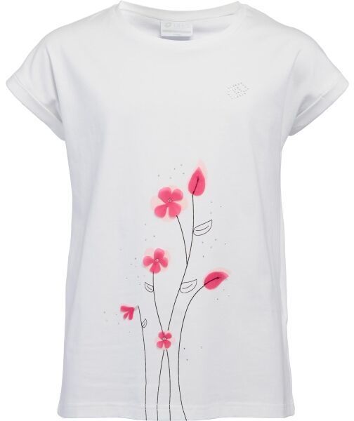 Lotto ELIZ Dievčenské tričko, biela, veľkosť