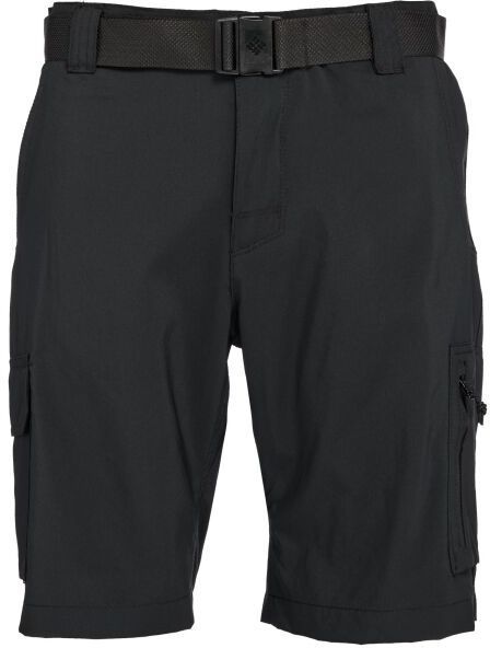 Columbia SILVER RIDGE UTILITY CARGO SHORT Pánske šortky, čierna, veľkosť