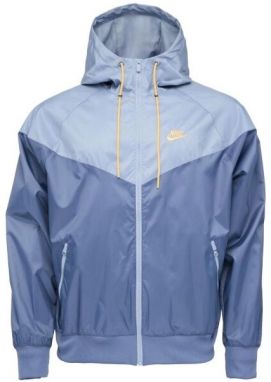 Nike HERITAGE ESSENTIALS WINDRUNNER Pánska bunda, modrá, veľkosť