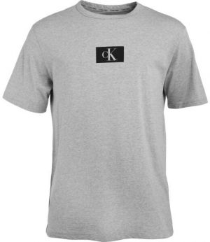 Calvin Klein ´96 GRAPHIC TEES-S/S CREW NECK Pánske tričko, sivá, veľkosť
