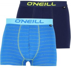 O'Neill BOXER FIRST IN LAST OUT PLAIN 2-PACK Pánske boxerky, modrá, veľkosť