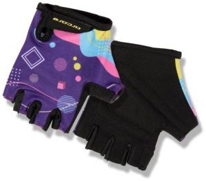 Arcore LUKE Dievčenské cyklistické rukavice, fialová, veľkosť 4Y