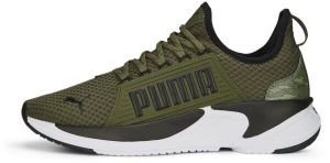 Puma SOFTRIDE PREMIER SLIP ON TIGER CAMO Pánska fitness obuv, tmavo zelená, veľkosť 47