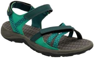 ALPINE PRO GINA Dámske sandále, zelená, veľkosť