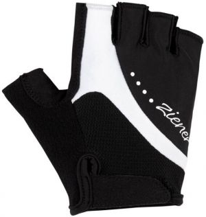 Ziener CASSI W Dámske cyklistické rukavice, čierna, veľkosť