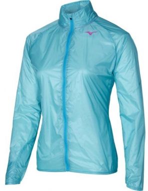 Mizuno AERO JACKET Dámska bežecká bunda, svetlomodrá, veľkosť