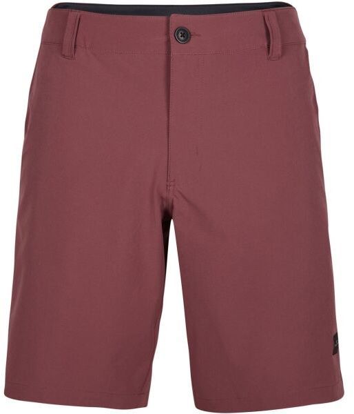 O'Neill HYBRID CHINO SHORTS Pánske kraťasy, vínová, veľkosť