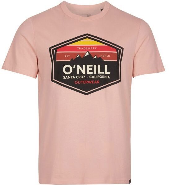 O'Neill MTN HORIZON T-SHIRT Pánske tričko, ružová, veľkosť