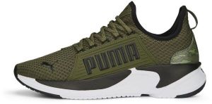 Puma SOFTRIDE PREMIER SLIP ON TIGER CAMO Pánska fitness obuv, tmavo zelená, veľkosť 44.5