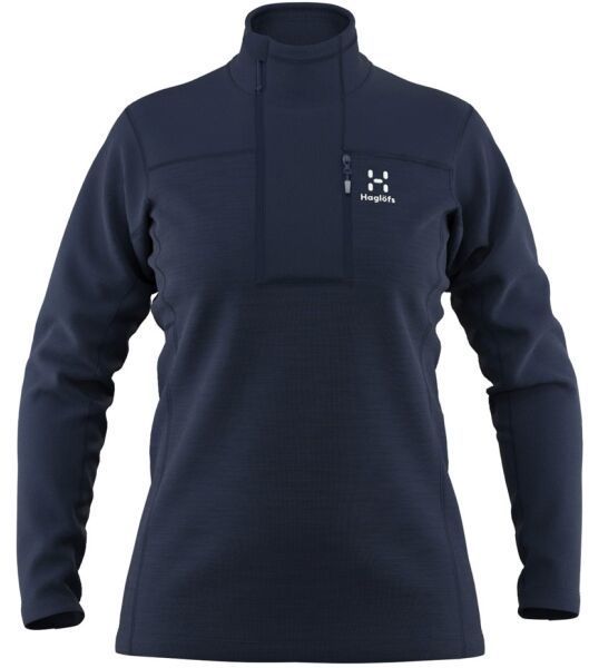 HAGLÖFS ROC FLASH MID W Dámska mikina, tmavo modrá, veľkosť