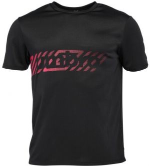 Umbro FW SQUADRA CREW TRAINING JERSEY Pánske športové tričko, čierna, veľkosť