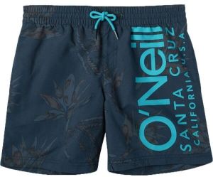 O'Neill CALI FLORAL SHORTS Chlapčenské kúpacie šortky, modrá, veľkosť