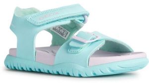 Geox J SANDAL FUSBETTO G. A Detské sandále, svetlomodrá, veľkosť