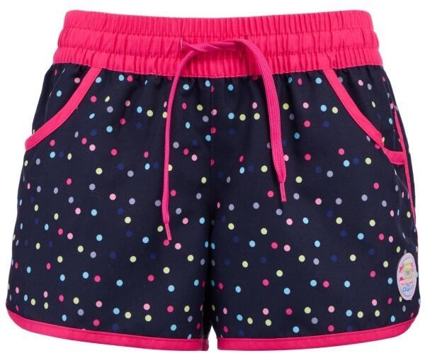 AQUOS OPAL JNR Dievčenské šortky, tmavo modrá, veľkosť 140-146