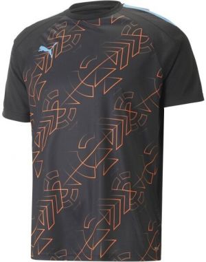 Puma TEAMLIGA GRAPHIC JERSEY Pánske futbalové tričko, čierna, veľkosť