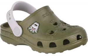 Coqui LITTLE FROG Detské sandále, khaki, veľkosť