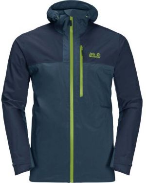 Jack Wolfskin GO HIKE JACKET M Pánska outdoorová bunda, tmavo modrá, veľkosť