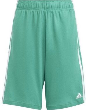 adidas 3S KN SHORT Chlapčenské kraťasy, zelená, veľkosť