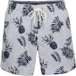 O'Neill PINEAPPLE SEERSUCKER SHORTS Pánske plavecké šortky, modrá, veľkosť