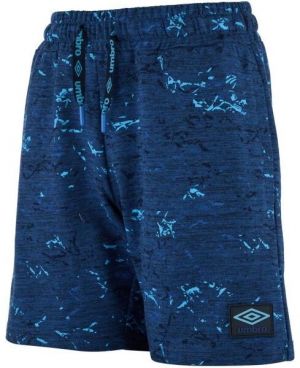 Umbro MANUEL Pohodlné chlapčenské šortky z úpletu, tmavo modrá, veľkosť