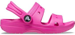 Crocs CLASSIC CROCS SANDAL T Detská nazúvacia obuv, ružová, veľkosť 23/24