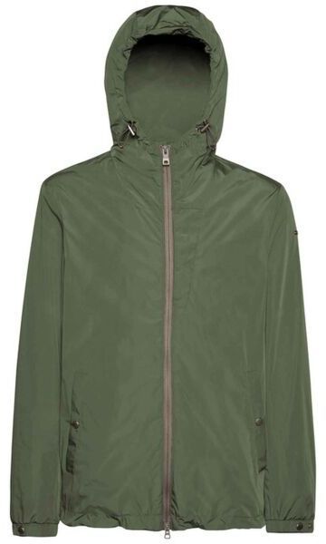 Geox M LEITAN MID PARKA - FAKE MEMO Pánska bunda, khaki, veľkosť