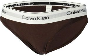 Calvin Klein MODERN COTTON NAT-BIKINI Dámske nohavičky, hnedá, veľkosť