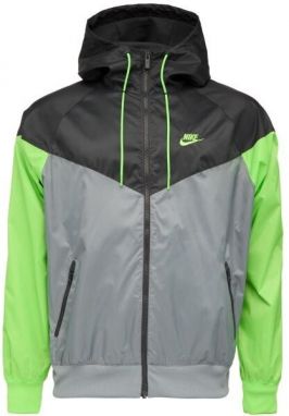 Nike HERITAGE ESSENTIALS WINDRUNNER Pánska bunda, sivá, veľkosť