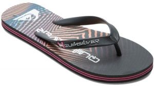 Quiksilver MOLOKAI WORDBLOCK Pánske žabky, mix, veľkosť 41