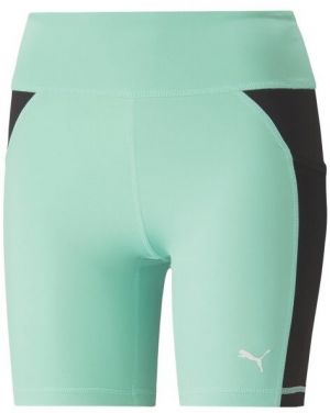 Puma FIT 5 TIGHT SHORT Dámske športové kraťasy, svetlo zelená, veľkosť