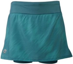 Lotto RUNNING SKIRT W PRT2 Dámska bežecká sukňa, zelená, veľkosť