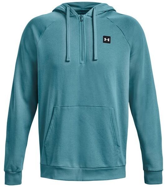Under Armour RIVAL FLEECE 1/2ZIP HD Pánska mikina, modrá, veľkosť
