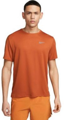 Nike NK DF UV MILER SS Pánske tréningové tričko, oranžová, veľkosť XXL