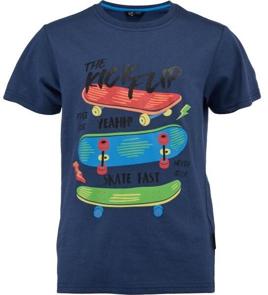 Lewro YUDI Chlapčenské tričko aj pre najmenšie deti, tmavo modrá, veľkosť 80-86