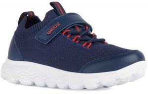 Geox J SPHERICA B. C Chlapčenská obuv, tmavě modrá, veľkosť