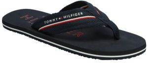 Tommy Hilfiger CORPORATE BEACH SANDAL Pánske žabky, tmavo modrá, veľkosť