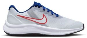 Nike STAR RUNNER 3 GS Detská športová obuv, sivá, veľkosť 38.5