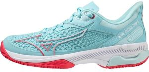 Mizuno WAVE EXCEED TOUR 5 CC Dámska tenisová obuv, svetlomodrá, veľkosť 40