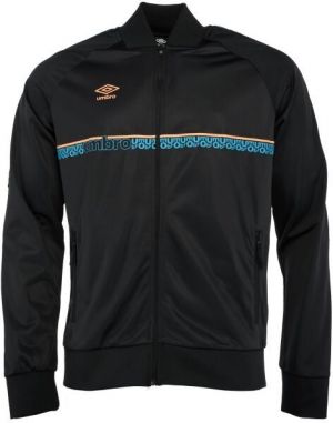 Umbro SPIRITO TRACK TOP SNR Pánska mikina, čierna, veľkosť