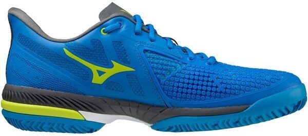 Mizuno WAVE EXCEED TOUR 5 CC Pánska tenisová obuv, modrá, veľkosť 44.5