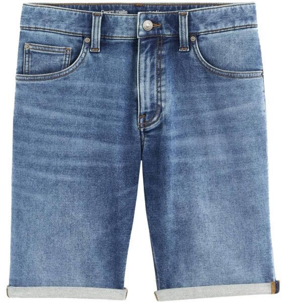 CELIO BOKNITBM Pánske džínsové kraťasy, modrá, veľkosť