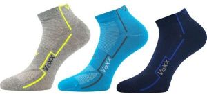 Voxx S-KATOIC 3P Chlapčenské ponožky, sivá, veľkosť