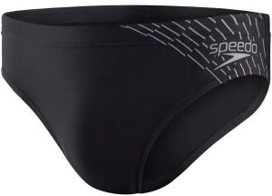 Speedo MEDLEY LOGO 7CM BRIEF Pánske plavky, čierna, veľkosť