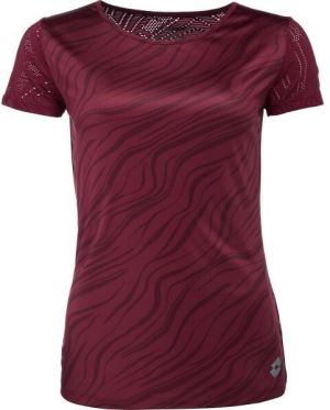 Lotto WORKOUT TEE W Dámske športové tričko, vínová, veľkosť