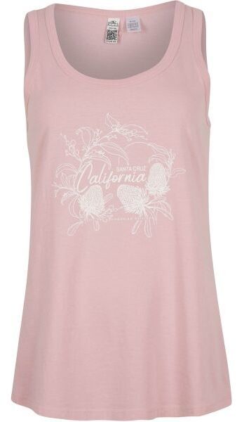 O'Neill GLOBAL PLUMERIA TANKTOP Dámske tielko, ružová, veľkosť