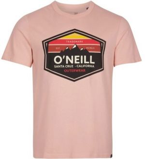 O'Neill MTN HORIZON T-SHIRT Pánske tričko, ružová, veľkosť